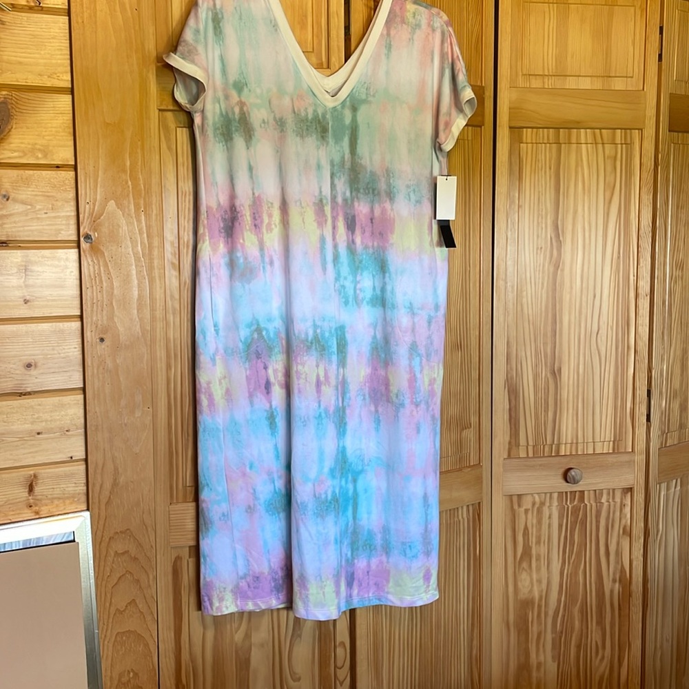 Tye-dye nightgown